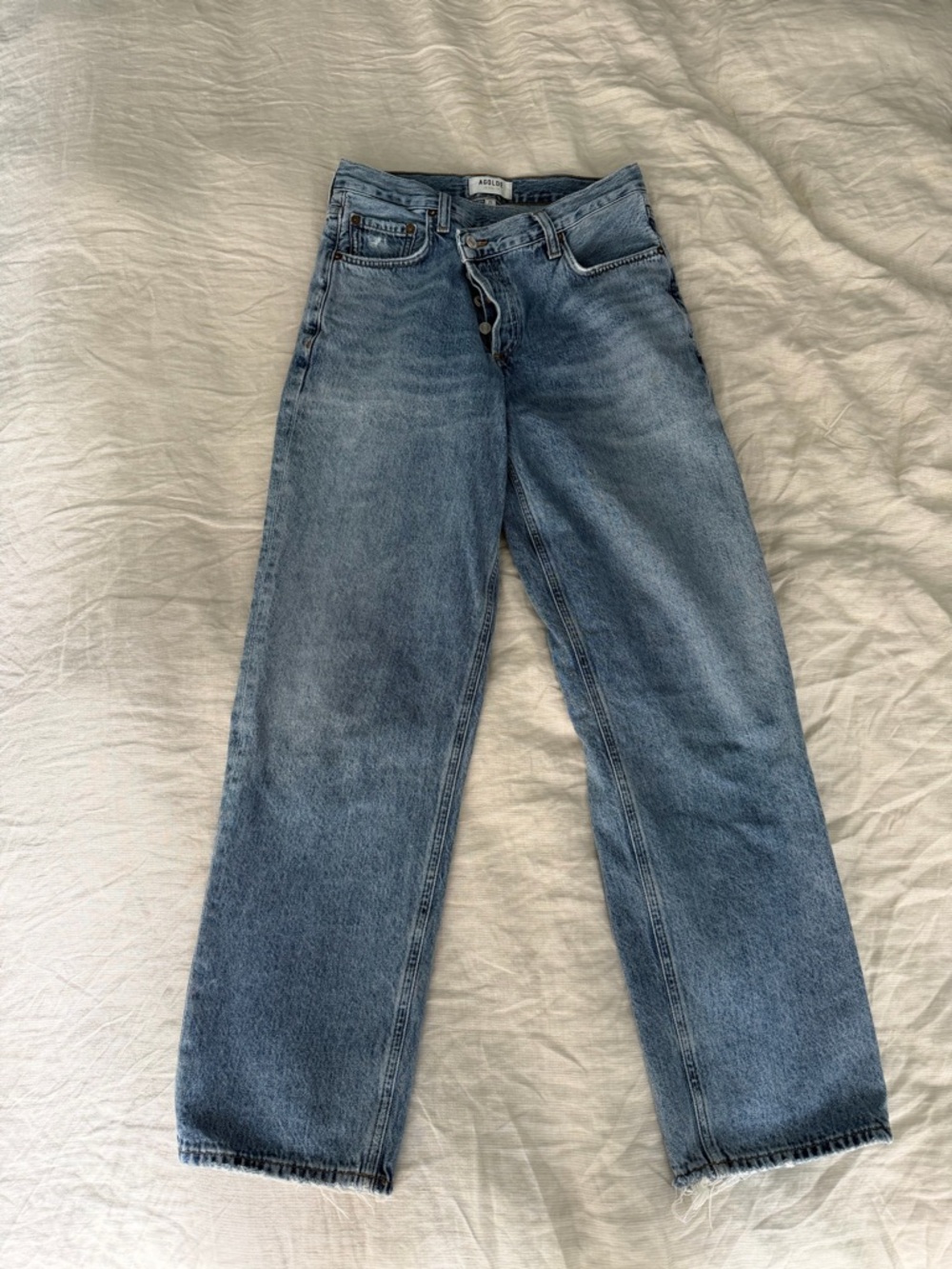 Agolde Criss Cross Upsized Jeans